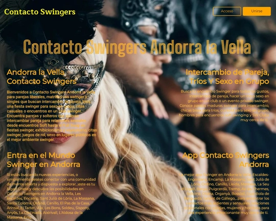 Contacto Swingers Andorra la Vella