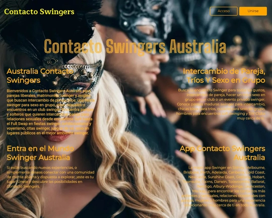 Contacto Swingers Australia