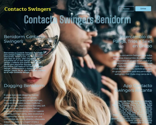 Contacto Swingers Benidorm Logo