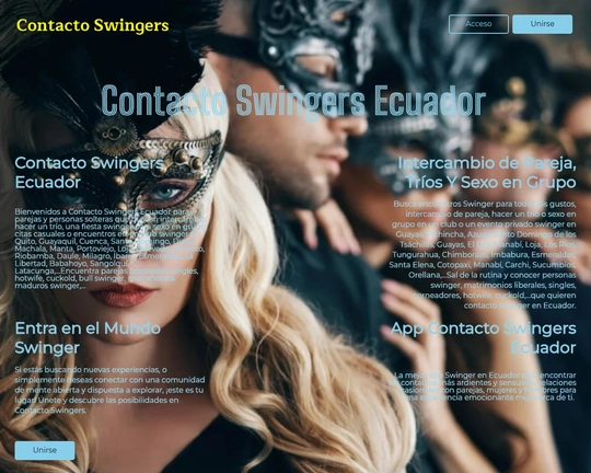 Contacto Swingers Ecuador Logo