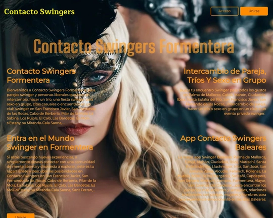 Contacto Swingers Formentera