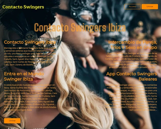 Contacto Swingers Ibiza