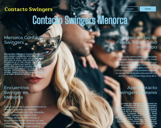 Contacto Swingers Menorca Logo