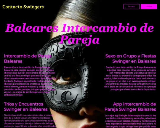 Intercambio de Pareja Baleares Logo