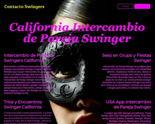 Intercambio de Pareja California Logo