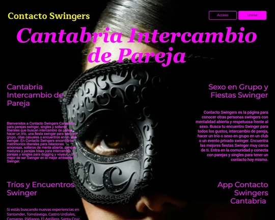 Intercambio de pareja Cantabria Logo