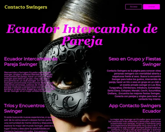Intercambio de Pareja Ecuador Logo