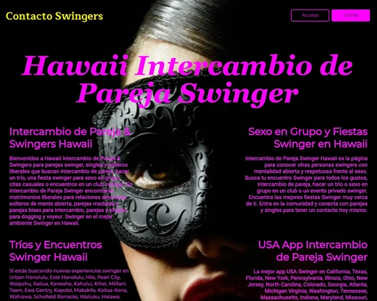 Intercambio de Pareja Hawaii Logo