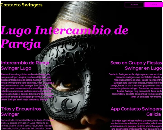 Intercambio de Pareja Lugo