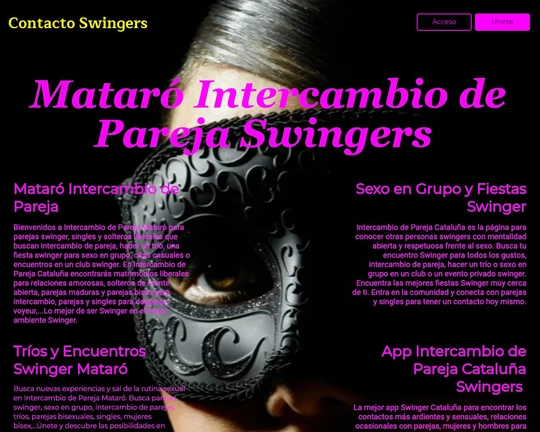 Intercambio de Parejas Mataró Logo