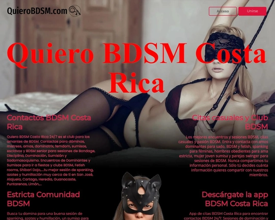 Quiero BDSM Costa Rica Logo